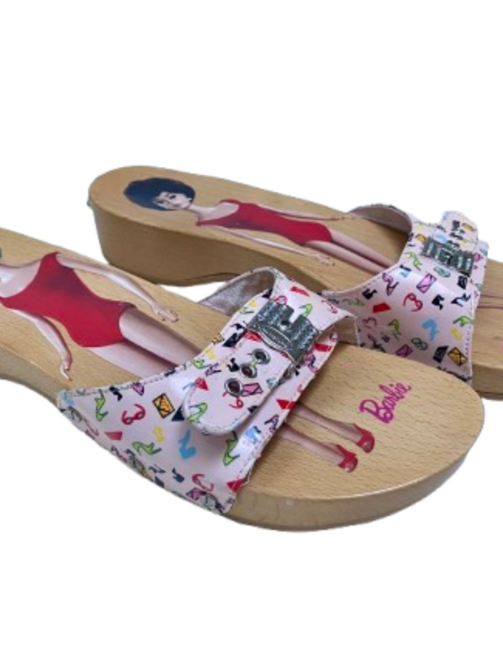 Rare Dr. Scholls x Barbie Limited Edition 50th Anniversary Slides